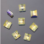Zdjęcie - Swarovski stairway bead 2 holes crystal AB 10mm